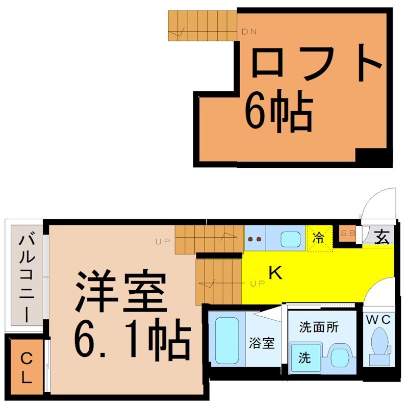 ハーモニーテラス柳瀬町 間取図