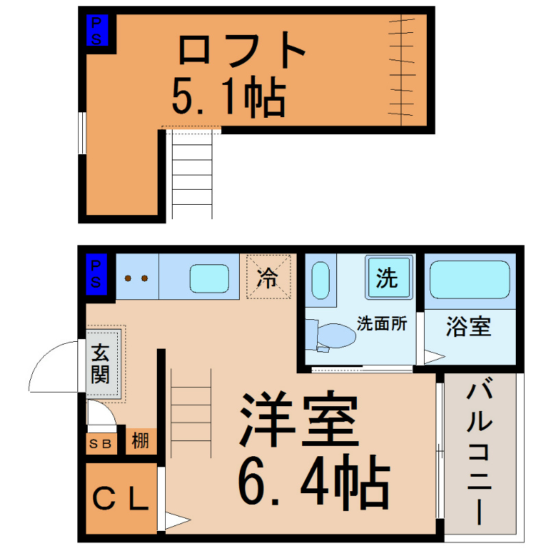 ヒルズ古出来 間取図