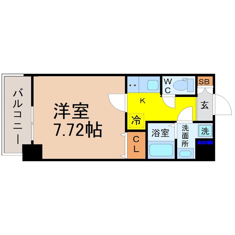 プレイズシード瑞穂通 間取図
