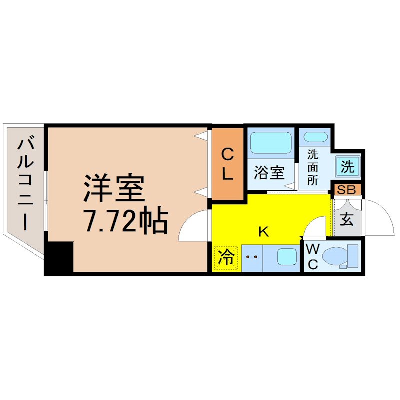 プレイズシード瑞穂通 間取図