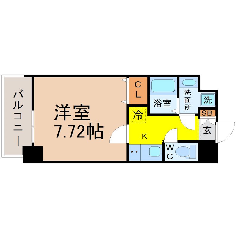プレイズシード瑞穂通 間取図