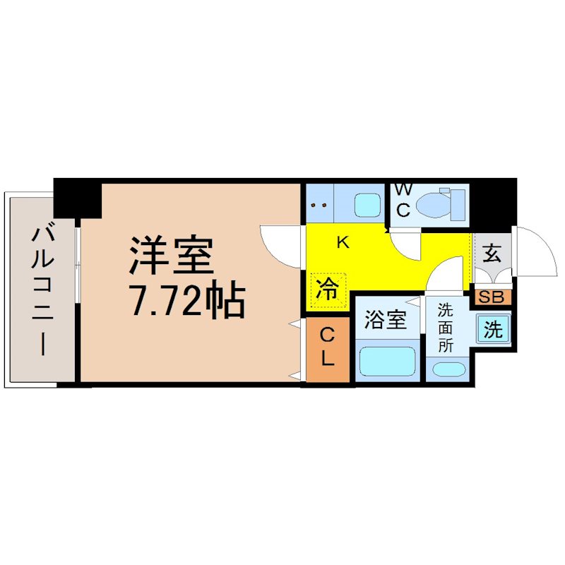 プレイズシード瑞穂通 間取図