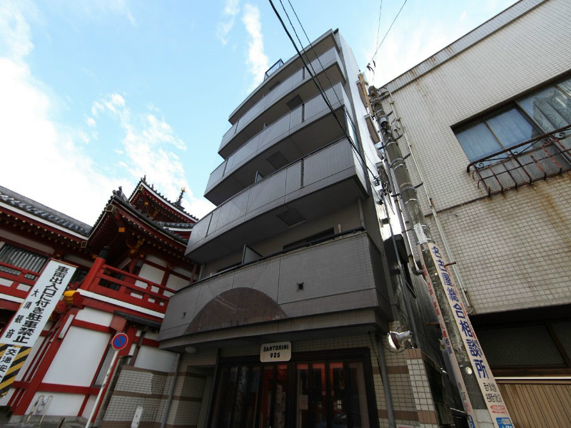 メゾン・ド・リスブラン 外観　オートロック付　全部屋角部屋