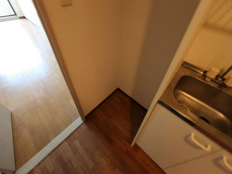 ルミナス新栄 キッチン（ガス1口）冷蔵庫・レンジ等ご用意できます