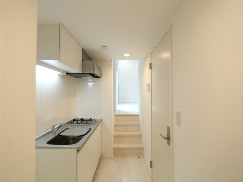 ＥＳＰＡＣＩＯ今池（エスパシオ今池） システムキッチン（ガス2口）冷蔵庫・レンジ等ご用意できます