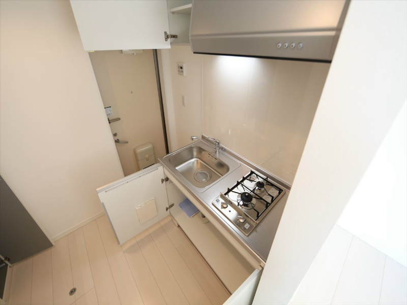 メゾン・フランク システムキッチン（ガス2口）冷蔵庫・レンジ等ご用意できます
