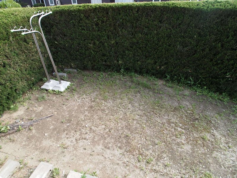 旭タウン 庭