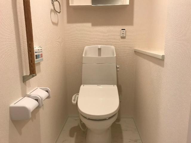 クレシア吹上 シャワー付トイレ
