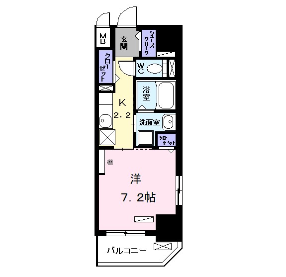グレースヒルズ金山 間取り