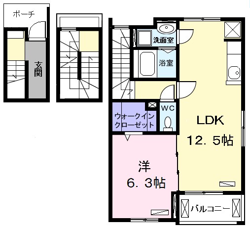 ラフレシール・ホープ 間取り