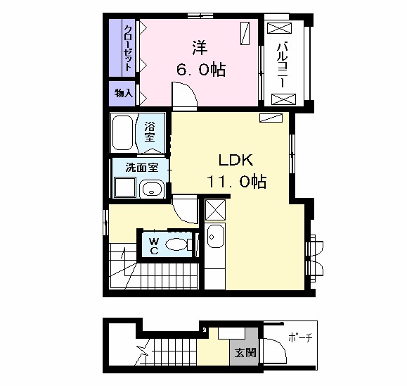 クレシェンド 間取り