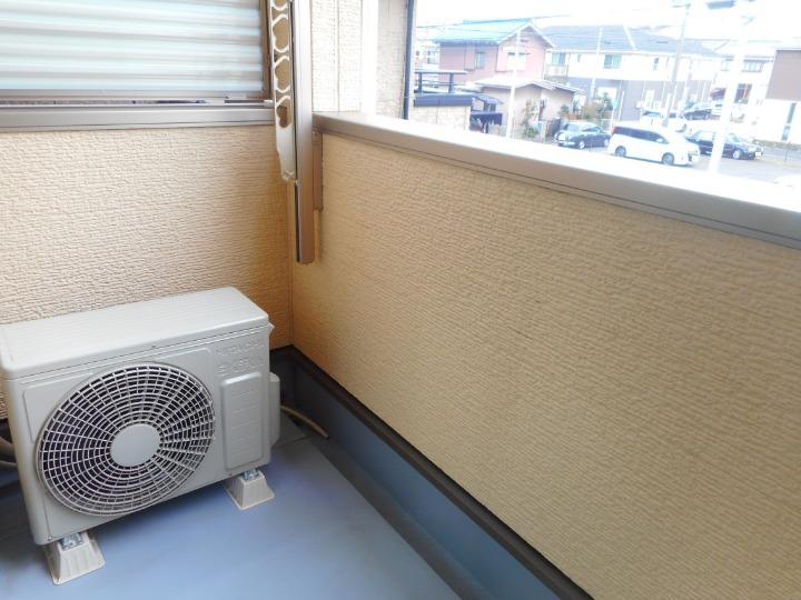 シェモア角割 ベランダ