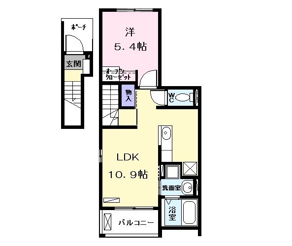 シェモア角割 間取り