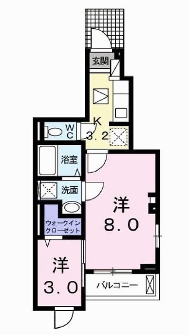 カーサ井の森 間取り