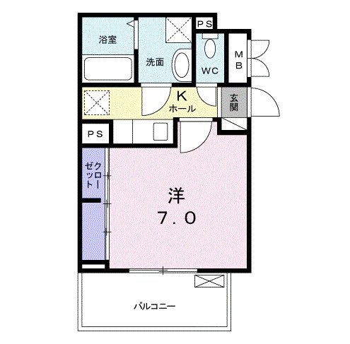 フローリッシュ　Ｒ 間取り