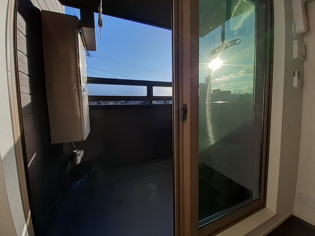 花音又穂 ベランダ