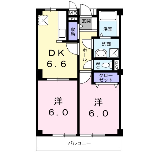 セゾン　丸ノ内 間取り