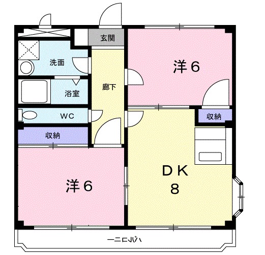 ドミールムラセ 間取り