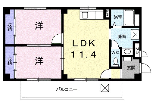 クレイン 間取り
