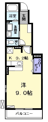 ファミ－ユ　メゾン 間取り