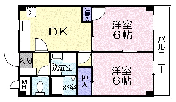 ドミールオガワ 間取り