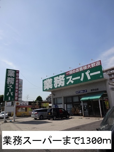 アイナ 業務スーパーまで1300m