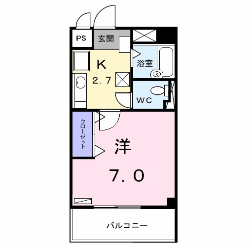 サニーコート月島 間取り