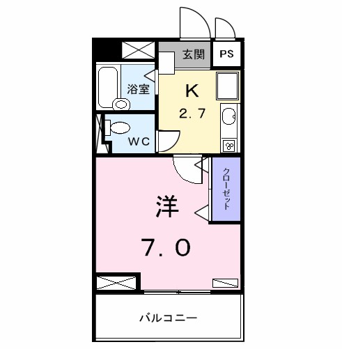 サニーコート月島 間取り