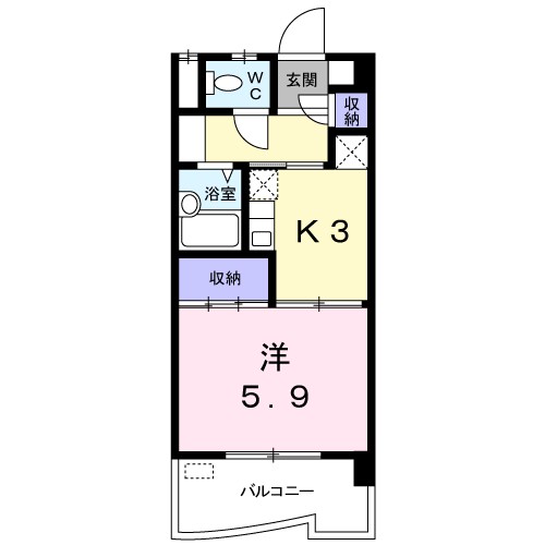 ドミール本城 間取り