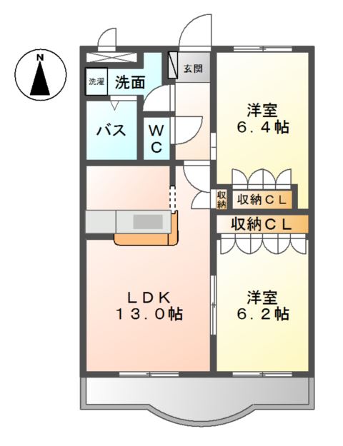 ルミナスハイム 間取り