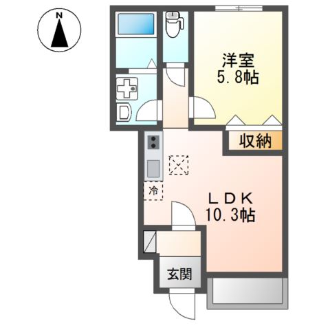 アリウス高道 間取り