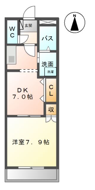 ラ　ターユ 間取り