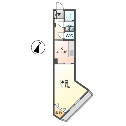 アートプレイスＴ２ 間取り