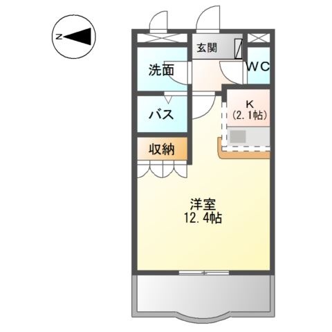 ＦＫハウス横吹 間取り