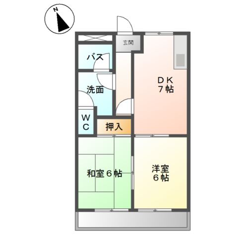 サンチェリオＡ 間取り