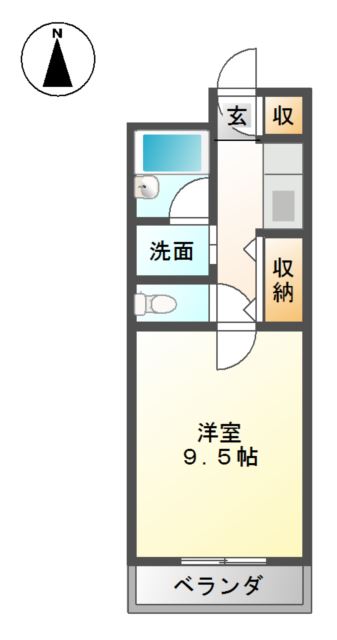 アメニティハイム 間取り