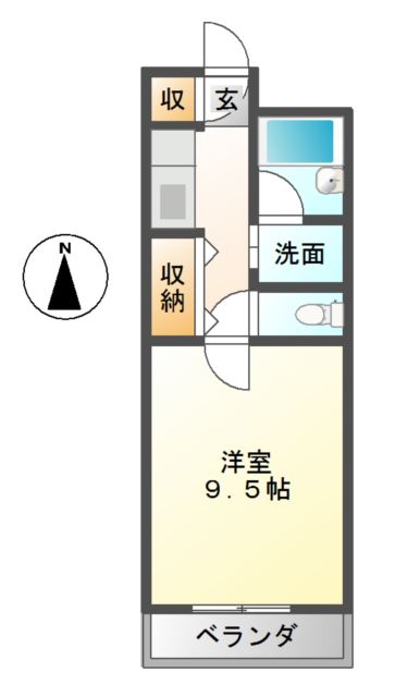 アメニティハイム 間取り