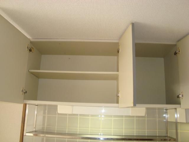 風のささやき キッチン上