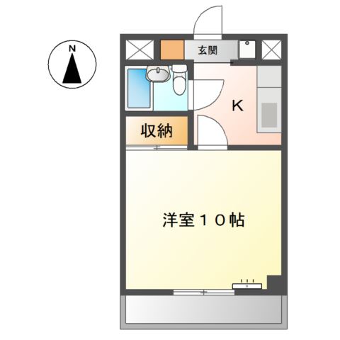 ブライトプレイスあゆち 間取り