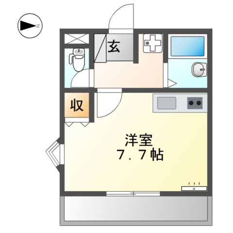 コンフォース中平 間取り