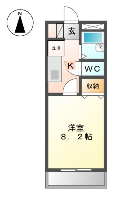 シャトーエトワール 間取り