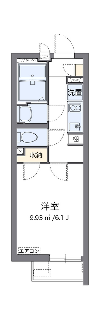 クレイノグランディールＤ 代表的な間取のため実際の間取とは異なる場合があります