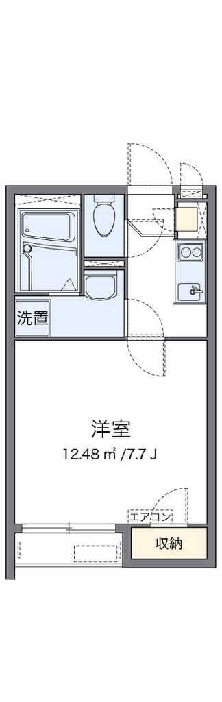 クレイノゾーンウイングソード 代表的な間取のため実際の間取とは異なる場合があります