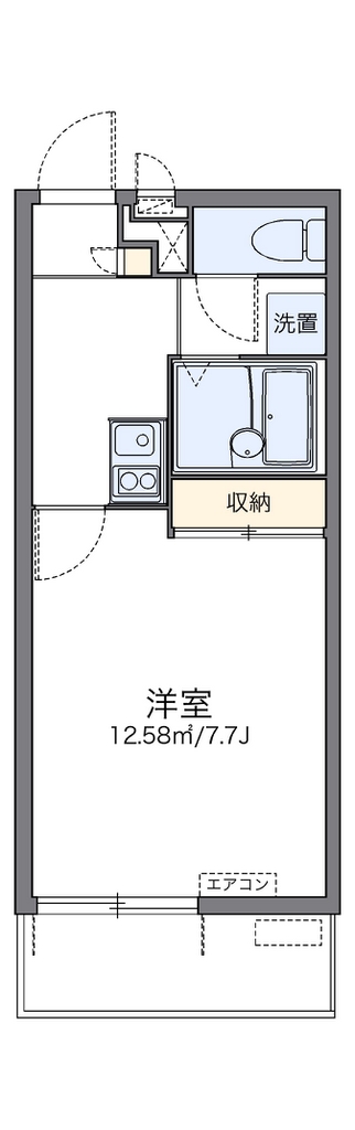 レオパレスコスモス 間取り