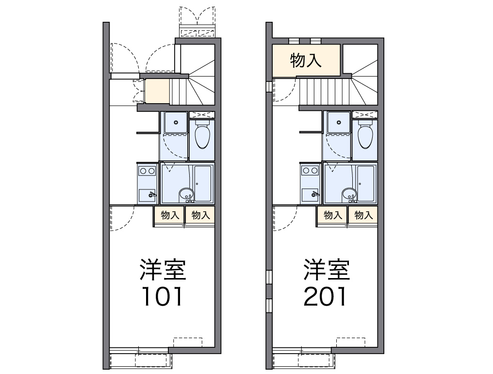 レオネクスト元植田Ｗｅｓｔ 代表的な間取のため実際の間取とは異なる場合があります