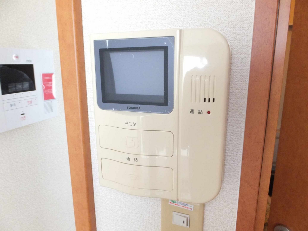 レオパレスサンマルコ モニター付きインターホン　他物件参考写真