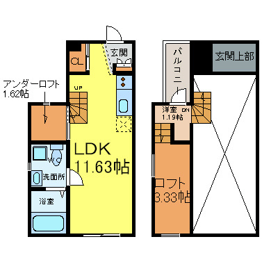 Ｌｕｇａｒ　ｂｏｎｉｔｏ（ルガルボニート） 間取図