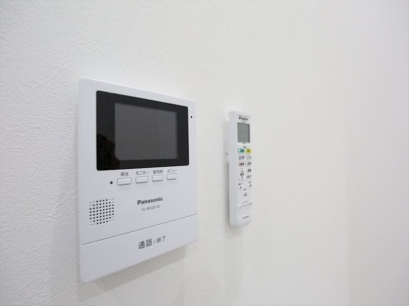Aube鈍池町（オーブ鈍池町） セキュリティ　TVモニター付インターホン