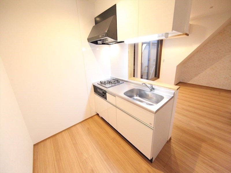 Ｇｒａｎｄｔｉｃ　Ｒｅｓｉｄｅｎｃｅ堀田 システムキッチン（ガス2口コンログリル付）カウンターキッチン
