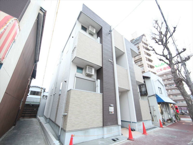 外観 デザイナーズ 全部屋角部屋 光インターネット無料